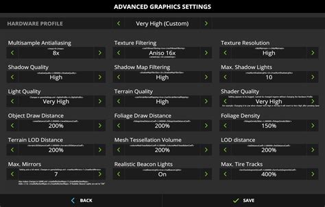 Steam Community :: Guide :: Graphics settings High and Very High.